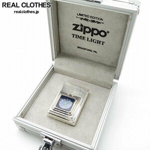 ZIPPO/ジッポー タイムライト ジュラルミン風ケース付き 2003製 /000