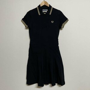 フレッドペリー FRED PERRY REISSUES PLEATED PIQUE TENNIS DRESS プリーツ ピケドレス ポロワンピース テニスウェア D7404 -