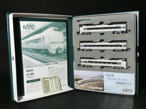 KATO 10-483 683系サンダーバード 3両増結セット 中古品/Nゲージ/JR鉄道模型資料/関水金属
