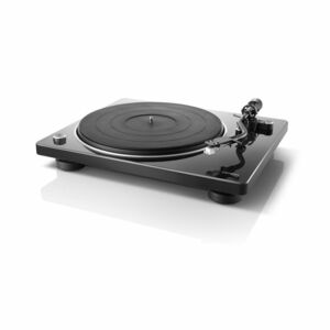 デノン Denon DP-400 MMカートリッジ対応フォノイコライザー搭載 本格マニュアルレコードプレーヤー ブラック DP-400-BK