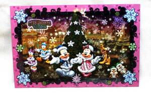 ディズニーシー クリスマスウイッシュ　2014 ポストカード　限定 ディズニー 販売完了品 入手難