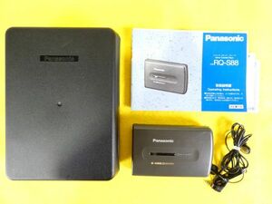 Panasonic パナソニック RQ-S88 ポータブルカセットプレーヤー 音響機器 オーディオ ※ジャンク/通電OK！ @送料520円 (4)