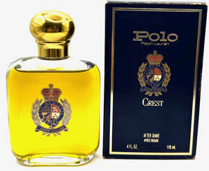 ★RALPH LAUREN CREST FOR MEN AFTER SHAVE(アフターシェーブローション) 4.FL. 118ml・★未使用・超激レア化粧水・メーカー廃盤(入手困難)