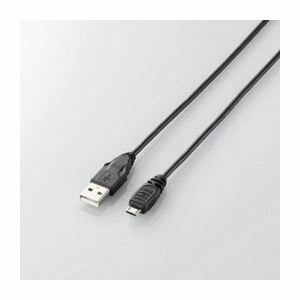 【新品】(まとめ)エレコム Micro-USB(A-MicroB)ケーブル U2C-AMB015BK【×5セット】