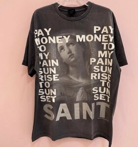 SAINT MICHAEL セントマイケル Tシャツ トップス メンズ レディース ストリート ブラック L