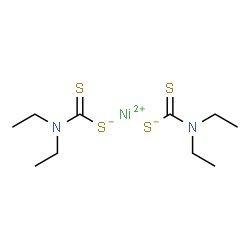 ジエチルジチオカルバミン酸ニッケル(II) 98% 50g [(C2H5)2NCSS]2Ni 有機化合物標本 試薬