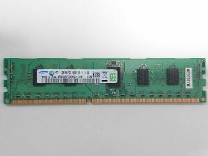 中古品★Samsung サーバー用メモリ 2GB 1Rx8 PC3-10600R-09-11-A1-D3★2G×1枚 計2GB