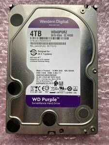 Western Digital SATA HDD 4TB purple WD40PURZ