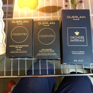 ゲラン　GUERLAIN 化粧品　三点セット　新品未使用　（ビニール袋だけ開封）