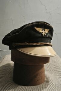 VINTAGE motorcycle cap buco 7 1/8 57cm hat ヴィンテージ モーターサイクルハット バイカーキャップ ハーレー ロカビリー 50s ロッカーズ