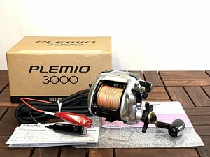 シマノ 15 プレミオ 3000、電源コード 等 付属セット、美品〜極美品