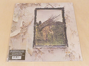 未開封 レッド・ツェッペリン Led Zeppelin IV Untitled 見開きジャケ仕様リマスター復刻180g重量盤LP 4th Jimmy Page 天国への階段
