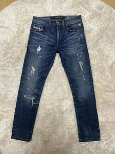 DIESEL D.N.A THOMMER W28 L30 ストレッチ スキニー デニムパンツ ヴィンテージ加工 