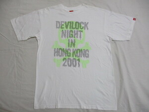 DEVILOCK デビロック 2001 Tシャツ 白 L