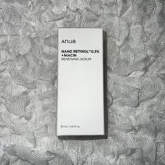 anua アヌア ナノレチノール0.3 ナイアシンリニューイングセラム 30ml