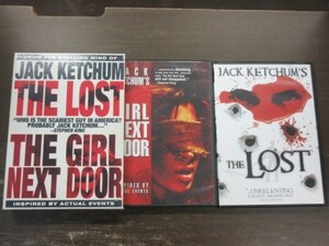 K１●2DVD-BOX★★Jack Ketchum（ジャックケッチャム）「Girl Next Door」「the Lost」／スプラッターホラー