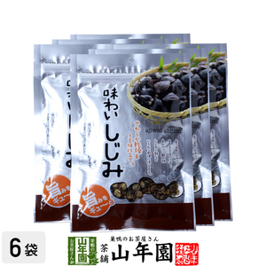 味わいしじみ 45g×6袋セット 味噌汁 おつまみ おやつ お菓子 しじみ汁 送料無料