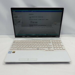 1円～【ジャンク】FUJITSU LIFEBOOK AH53/D1 Core i7-8565U 1.8GHz/8GB/HDD1TB/Blu-ray/15インチ/OS無【栃木出荷】