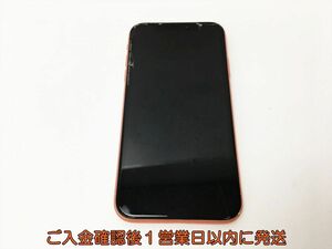 【1円】Apple iPhone XR 未検品ジャンク アップル アイフォン コーラル J05-1037rm/F3