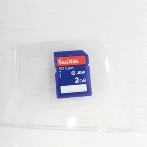 【訳あり】[家電サプライ] SanDisk sdカード ２GB 60008346
