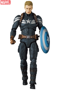 新品 MEDICOM TOY MAFEX No.202 CAPTAIN AMERICA Stealth Suit マフェックス MARVEL メディコムトイ The Winter Soldier