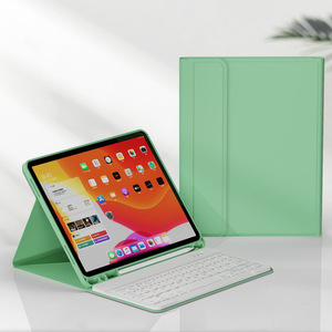 【送料無料】 iPad mini6 キーボード ケース ワイヤレス グリーン 2021 互換品
