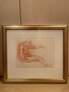 【未開封・新品】ルーヴル美術館購入 Andrea del Sarto「Study of man figure」印刷物