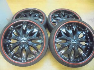 ＤＣ20/インポート24インチ4本セット　9.5J　OFF35　255/30R24　太田