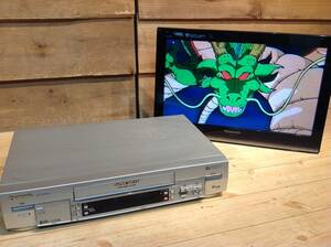 C☆041961 Panasonic S-VHSビデオデッキ NV-SVB300 パーツ 部品取り 格安出品！