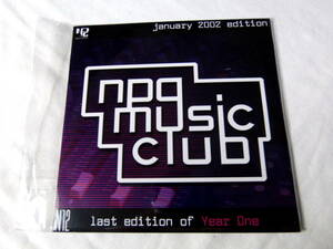 PRINCE プリンス CD npg music club january 2002