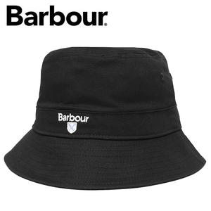 バブアー Barbour 帽子 バケットハット サイズM メンズ レディース MHA0615 BK11 新品