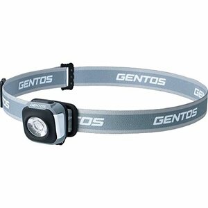 GENTOS(ジェントス) LED ヘッドライト USB充電式(充電池内蔵) 260ルーメン 防水 軽量50g CP-2