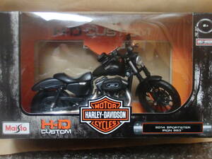 Maisto マイスト 1/12 ハーレーダビッドソン HARLEY DAVIDSON 2014 SPORTSTER IRON 883 未開封品