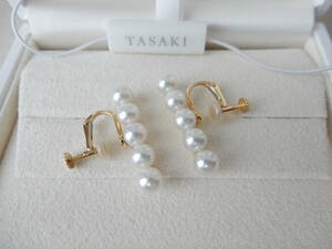 TASAKI バランスプラス イヤリング 18KYG/美品