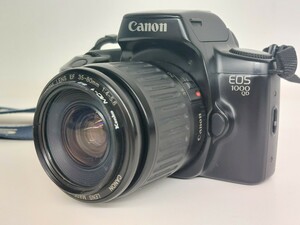 14897　Canon キャノン フィルムカメラ EOS1000QD レンズ EF 35-80mm 1:4-5.6 EF 80-200mm 1:4.5-5.6 USED品 現状品