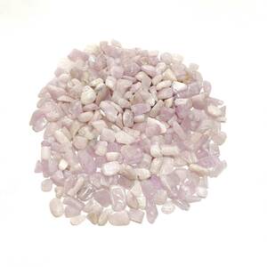 【チップ】ミルキークンツァイト ＊100g＊天然石チップ＊インテリア＊浄化＊Milky kunzite