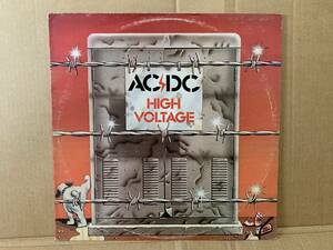 オーストラリア盤　　AC/DC High Voltage Blue + Yellow label 盤キレイです。