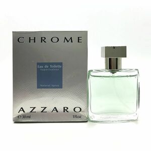 AZARO アザロ クローム EDT 30ml ☆残量たっぷり9割　送料350円. .