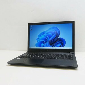 ▽東芝 dynabook BJ65/FS 【Core i5-10210U/8GB/SSD256GB(M.2)/Win11Pro_64bit/マルチ/テンキー/15.6型/AC付属】