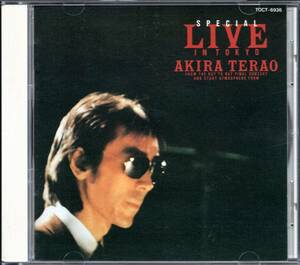 【中古CD】寺尾聰/SPECIAL LIVE IN TOKYO/ライブアルバム/93年盤