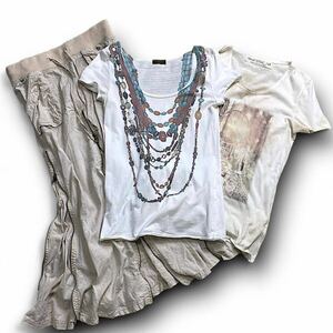 00s G.O.A Archive Parachute Skirt T-Shirt ロングスカート 半袖 Tシャツ カットソー rare ifsixwasnine l.g.b Goa KMRii 14th addiction 