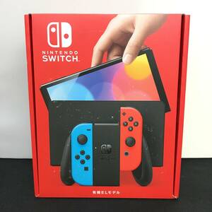 Nintendo Switch 本体 有機ELモデル Joy-Con(L)ネオンブルー/(R)ネオンレッド ニンテンドースイッチハード 任天堂 未使用