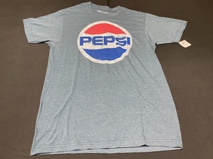 PEPSI ペプシ Tシャツ Mサイズ ブルー系色 展示未使用品