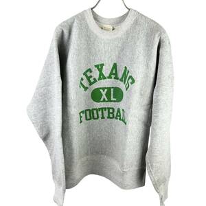 Champion(チャンピオン) 70s Shreveport Steamer TEXANS XL FOOTBALL T Shirt (grey)