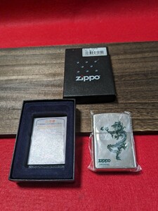 未使用zippo 2005年製　緑龍　