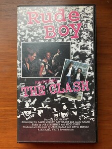 貴重！1980年★THE CLASH ザ・クラッシュ RUDEBOY ルードボーイ パンク PUNK オフィシャル VHS ビデオ ジョーストラマー ロック ROCK