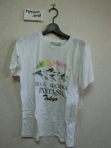 TOGA VIRILIS Tシャツ 46 プリントTee オーロラ ホワイト #TV21-JK319 定価7800円 トーガ