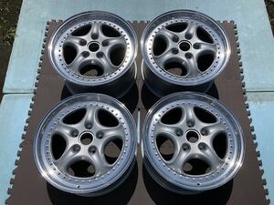 18inch Speedline wheels for Porsche 911 993 RS pcd 5×130 hub 71.6mm 993.362.136.81 993.362.140.81 スピードライン
