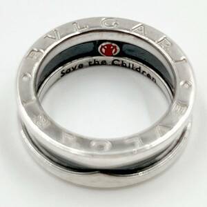 BVLGARI SAVE THE CHILDREN 指輪 リング ブルガリ シルバー セーブザチルドレン SV925 50