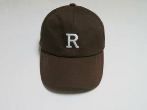 【送料無料】T-STAR Rデザイン ブラウン系色 コットン100％ メンズ レディース スポーツキャップ ハット 帽子 1個